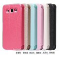 wholesale leather flip cover case for samsung galaxy win 8552 color leather mobile phone case flip cover phone case for samsung